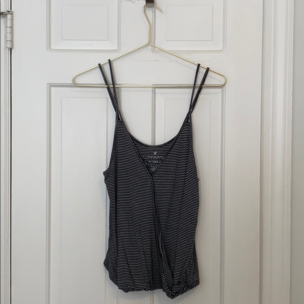 American Eagle striped tank